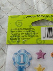 2 Brand New Packages Graduation Scrapbook Stickers, Frances Meyer, Dimensions