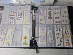 HUGE Creative Memories Binder, Sleeves, Stickers, & Paper Lot Binder #2