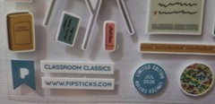 Pipsticks 4×4 Limited Edition Sticker Sheet Called «Classroom Classics Jul 2026