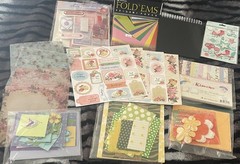Assorted Goodies Scrapbooking & Card Making Supplies