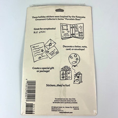 Hallmark Porcelain Cinnamon Bear Keepsake Ornament Stickers 4 Sheets New