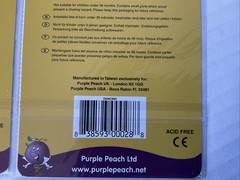 Creative Play Purple Peach Ballet Dancing & Musical Instrument Stickers