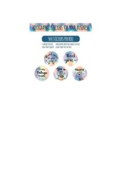 500Roll Rainbow Holographic Stickers For Your Business Thank You Decor Labels 1″
