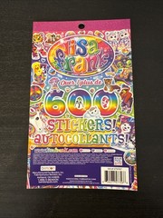 Lisa Frank Sticker Book 5 Sticker Sheets 600 Stickers Bendon New Booklet