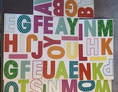 Me and My Big Ideas MAMBI Sticks 3.25in Alphabet Numbers Stickers USED 90 left