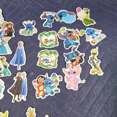 Lot Of 57 Disney Pixar Stickers Toy Story Stitch Frozen Monsters Inc