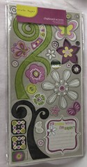 Scrapbooking Lot Chipboard Accents Stamps Die Cut Letters Wood Veneer Frames