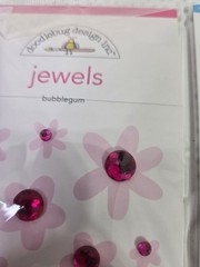 Lot Of 5 Crafts Doodlebug Mini Jewels Repeats Assorted Sizes Gems Bling New