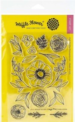 Waffle Flower Acrylic Stamp BOUQUET BUILDER #7