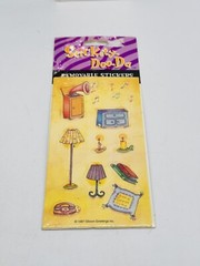 Vintage Gibson Stickety Doo Da Removeable Stickers Lot 6 New 1997