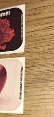 Vintage Stickers Diener Industries Apple Carnation Scratch N Sniff ,code20-1