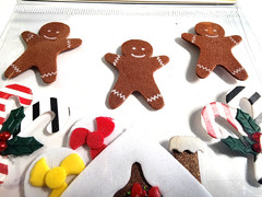 Forever In Time Christmas Gingerbread House & Cookies Foam 3D Stickers SX820A