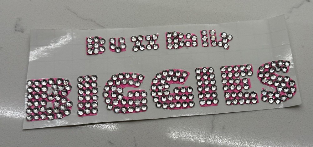 Glitter/Bling custom decals-Multi-Color