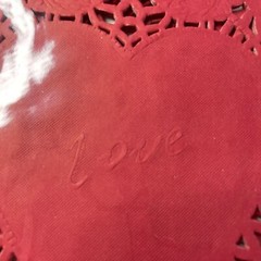 Red Heart Doilies Paper Romance Valentine Day Ephemera 24 Pack Crafts Junk Journ