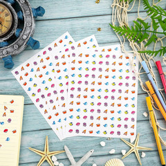 3000 Pcs Fish Stickers for Shark Ocean Sea Life DIY Decor