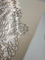 Set of 12 BACKGROUNDS & SHAPES Laser Cut Chipboard for Scrapbooking, NEW