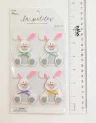 Easter Bunnies Scrapbooking Stickers By La Petites