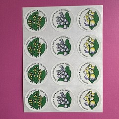 CTP Flower Scratch & Sniff Floral Full Sheet Sniffy Set Rose Lilac Carnation Lot