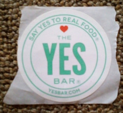 Vintage 2010s The Yes Bar Logo Circle Sticker – Say Yes To Real Food