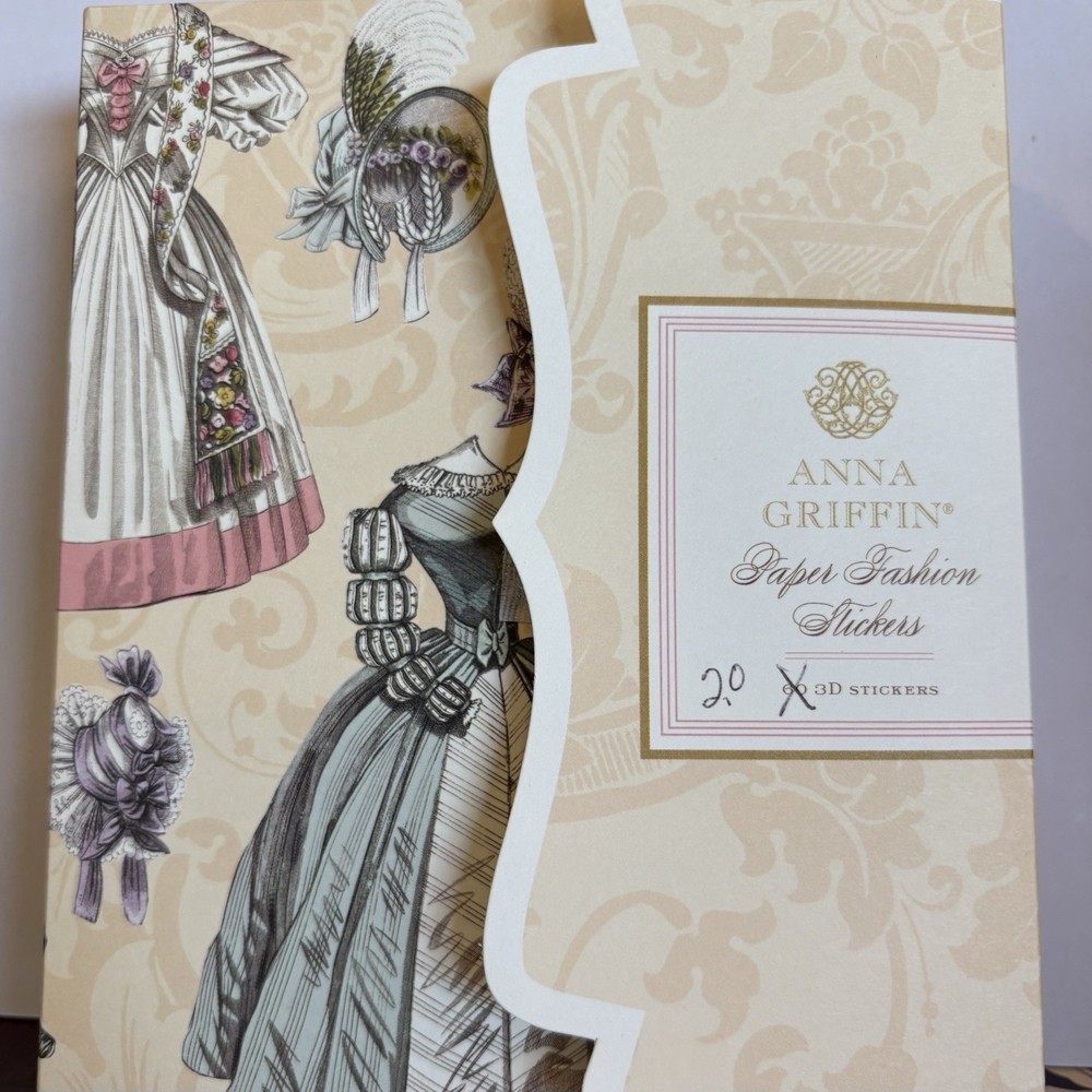 Anna Griffin Paper Fashion Stickers, Fun Card Making for All the Fashion-Minded!