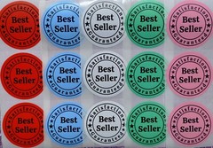 40 THANK YOU STICKERS 2″ ROUND LABELS SEALS BEST SELLER SCRATCH RESISTANT