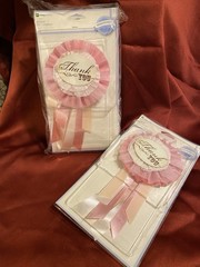 2011 (5) Bravissimo Making Memories Scrapbooking “Thank you” Ribbon Mementos