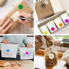 1 Inch Round Thermal Sticker Labels,Color Dot Stickers,Label Stickers,Waterpr…