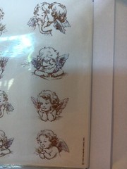 Heartline Hallmark Stickers Angels