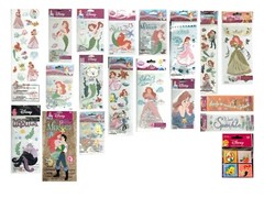 DISNEY PRINCESS Ariel Little Mermaid Sea Ocean Ursula Sebastian Stickers U PICK