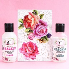 Little Birdie Two Step Crackle Medium 100ml-Top and Base Coat