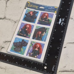 Merida and her Horse Angus from the Disney movie BRAVE – 4 sheets Sealed Package