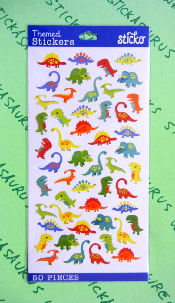 Mini Dinosaurs Stickers Pack Sticko