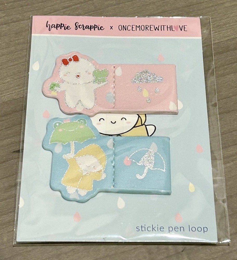 New Happie Scrappie x Once More With Love Collab (2) Stickie Pen Loop OMWL