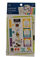 2 sticker books Fitness Seasons Basics Planner Stickers Value Packs