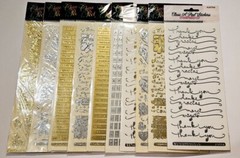 Stampendous Class A Peels Stickers Variety ~You Choose Design~ Crafts Scrapbook