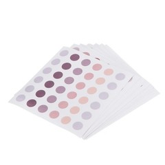 1800 Dots Washi Tape Round Coding Labels Sheet 8mm Self-Adhesive 10 Colors