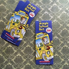 Vintage The Magic School Bus Ms. Frizzle Lizard Bookmarks Lot Of 6 Watch On TLC