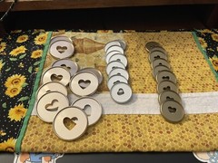 The Happy Planner Metal Discs Expander Rose Gold 11 & Plastic Classic 9 disks