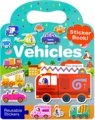 Reusable Sticker Book for Toddlers, Stickers for Kids, Ages 3+, Animals, Dinosau