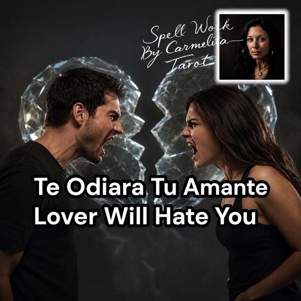 Te Odiara Tu Amante Your Lover Will Hate You Spell with Physical Sigil Sticker