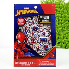 Spiderman Stickers Over 300 Stickers Puffy Stickers 4 Sheets Party Favor