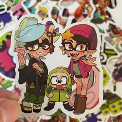 SPLATOON 50 stickers, video game, fantasy computers, water bottle everywhere