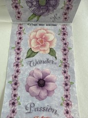Flower Sticker ROLL NRN Designs Stickers Scrapbook Border READ Description!!!