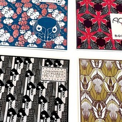 Art Deco Pattern Stickers Card Making Collage Journals Scrapbooking