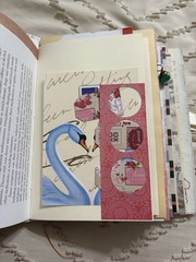 Pink Soft Cover Junk Journal Full of Decorative Ephemera