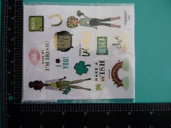 Paper Studio Stickers ST PATRICK’S DAY Kiss Me I’m Irish Sealed Pack (2) Sheets