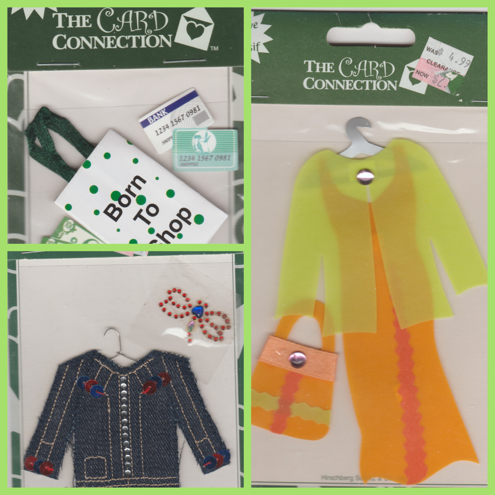 The Card Connection » BORN 2 SHOP » SCRAPBOOKING STICKER LOT# 1- 3 packs+ BONUS