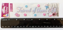 RARE Disney Snow White Fairest Of Them All Scrapbook Title Stickers EK Success
