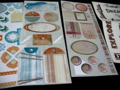Creative Memories ABC Great Lengths, Titles, Travel, Mediterranean stickers