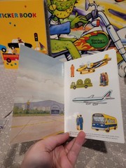 Vintage Sandylion Mrs. Grossmans Car Transportation Sticker Sheet Album Book Lot